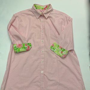 LILLY PULITZER TUNIC/COVER-UP/NIGHTSHIRT S